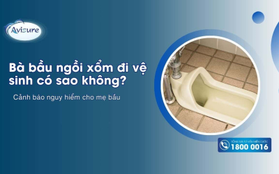 Bà bầu ngồi xổm đi vệ sinh có sao không? 